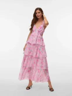 VMSAFINA Langes Kleid