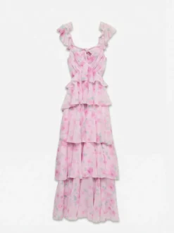VMSAFINA Langes Kleid