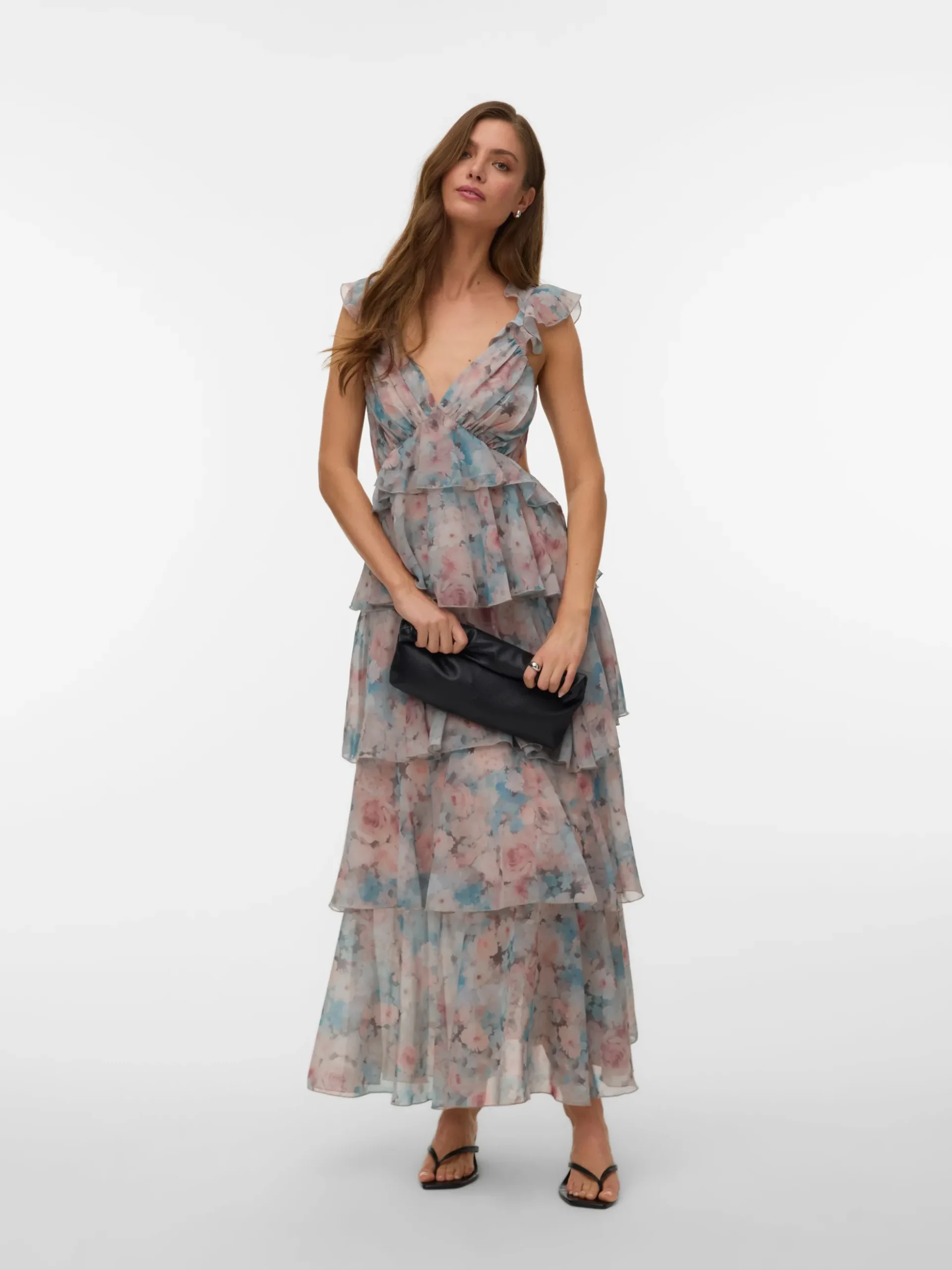 VMSAFINA Langes Kleid