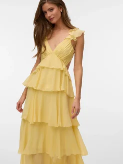VMSAFINA Langes Kleid