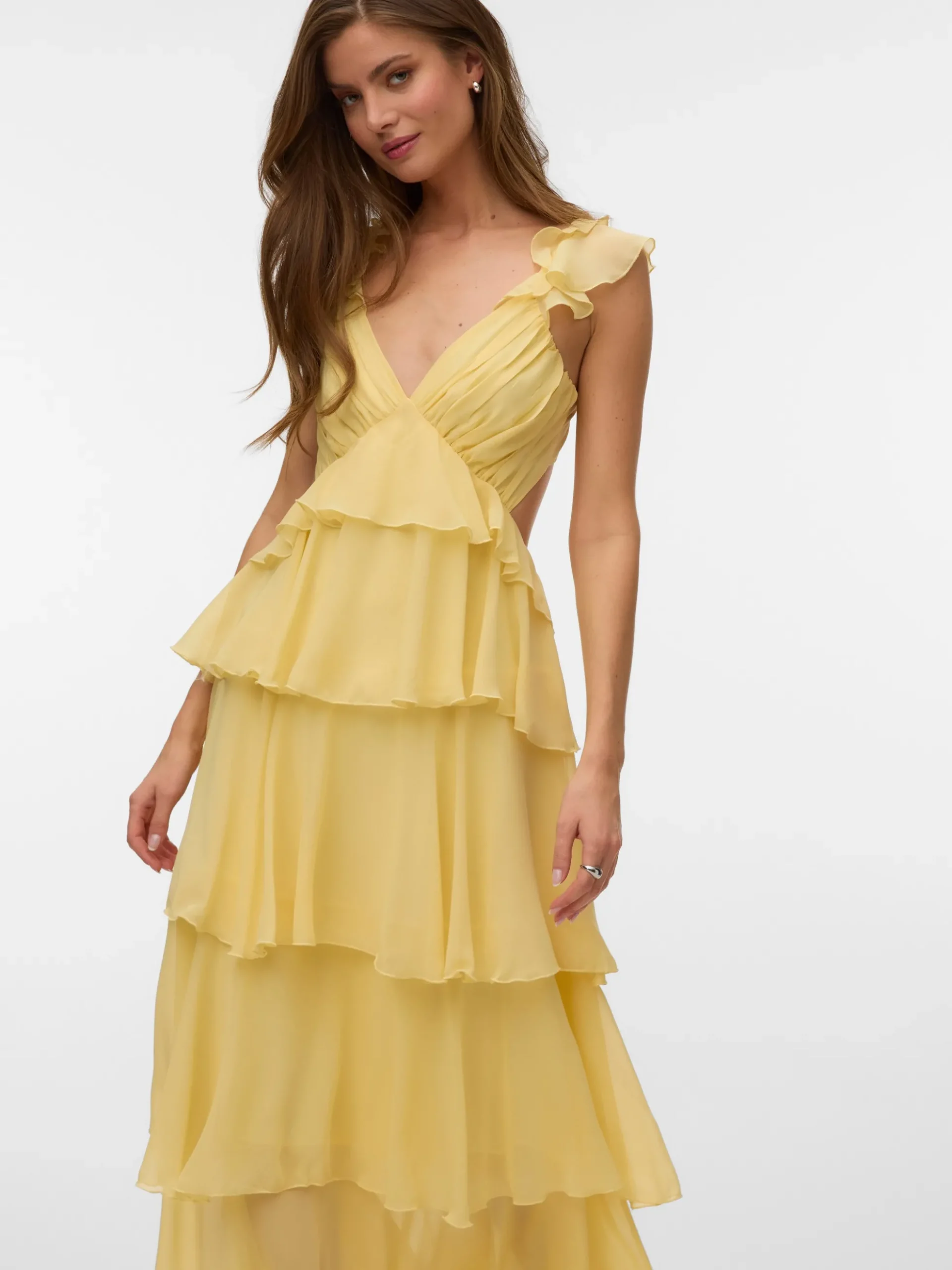 VMSAFINA Langes Kleid
