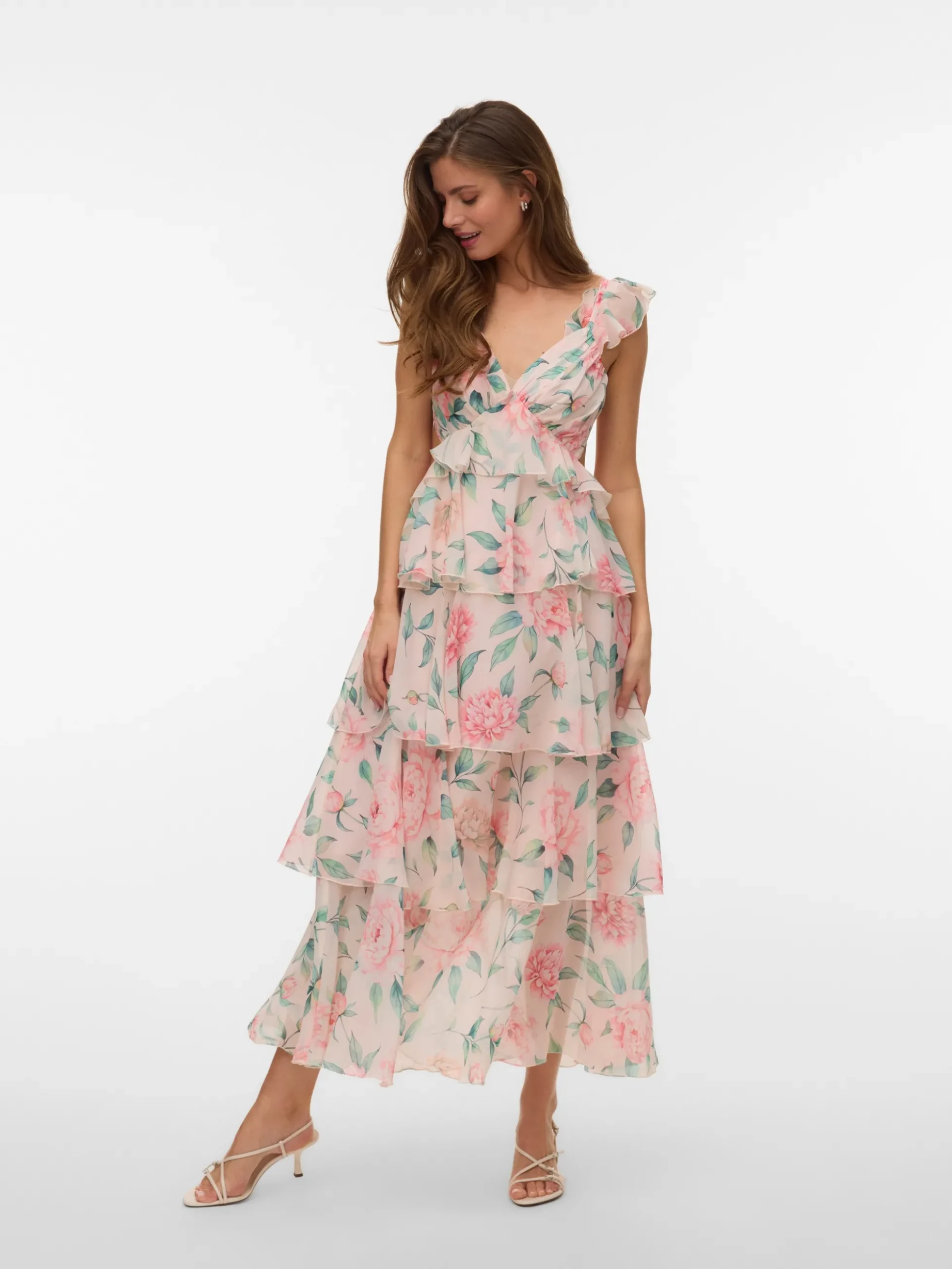 VMSAFINA Langes Kleid