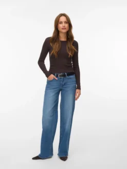 VMSANDIE-STRETCH Mid Rise Weiter Beinschnitt Jeans