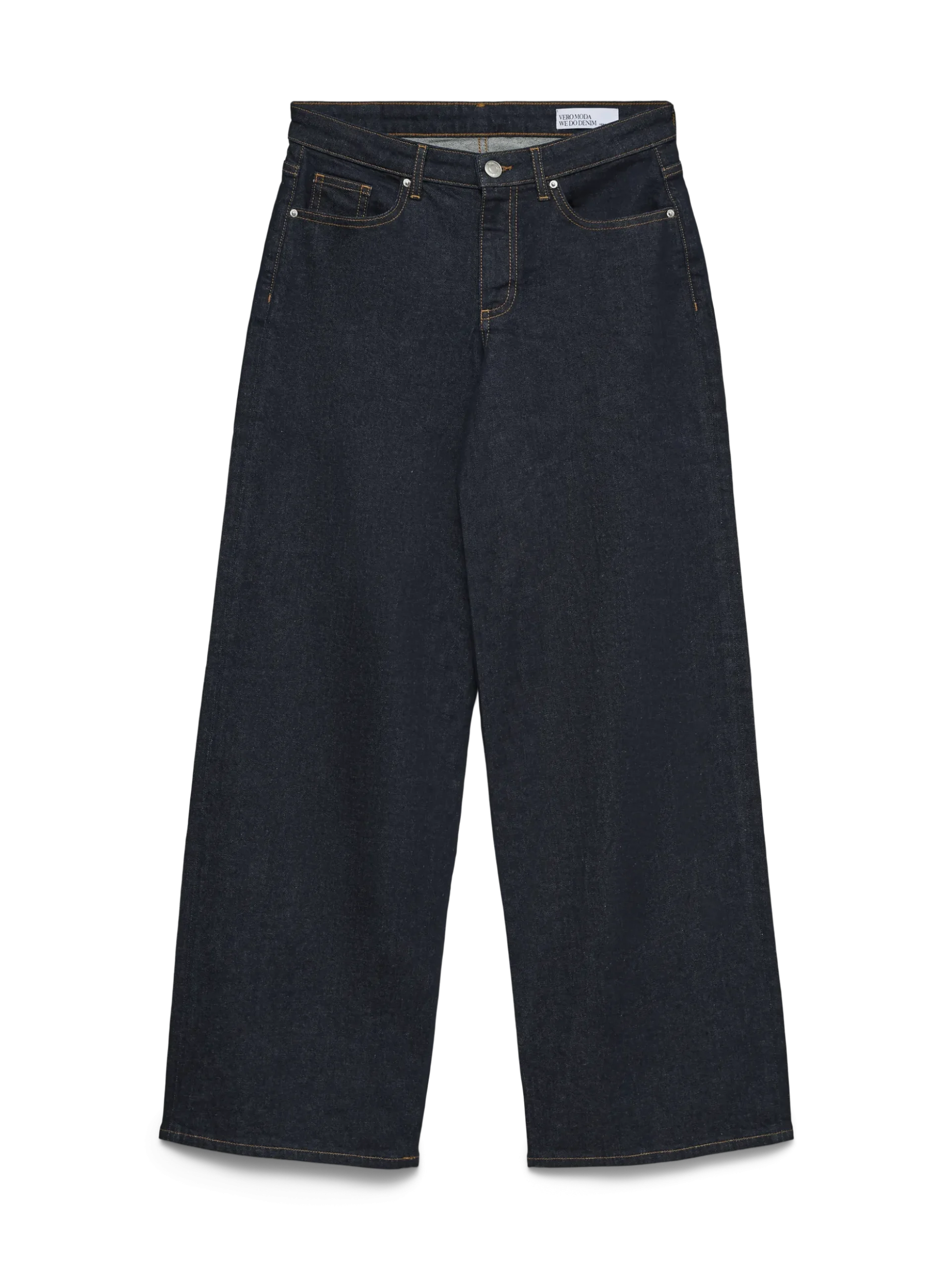 VMSANDIE-STRETCH Mid Rise Weite Passform - kurz geschnitten Jeans