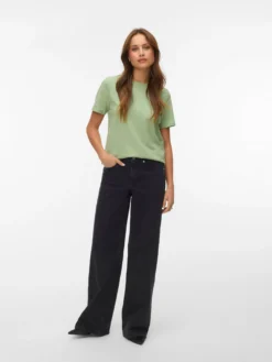 VMSANDIE-STRETCH Mid Rise Weiter Beinschnitt Jeans