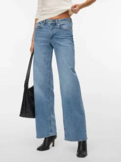 VMSANDIE-STRETCH Mid Rise Weiter Beinschnitt Jeans