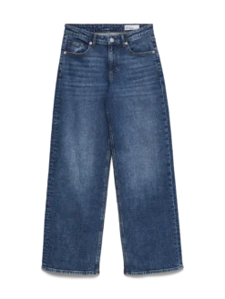 VMSANDIE-STRETCH Mid Rise Weite Passform - kurz geschnitten Jeans