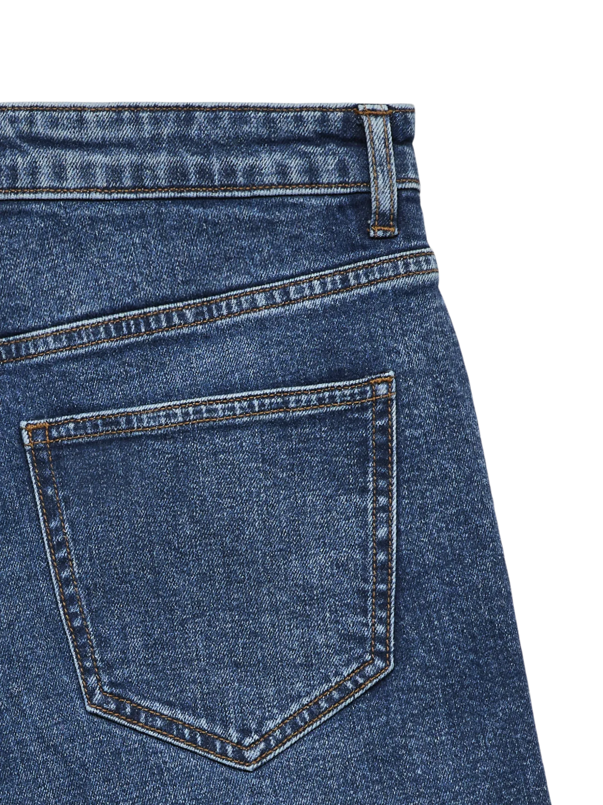 VMSANDIE-STRETCH Mid Rise Weite Passform - kurz geschnitten Jeans