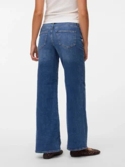 VMSANDIE-STRETCH Mid Rise Weite Passform - kurz geschnitten Jeans