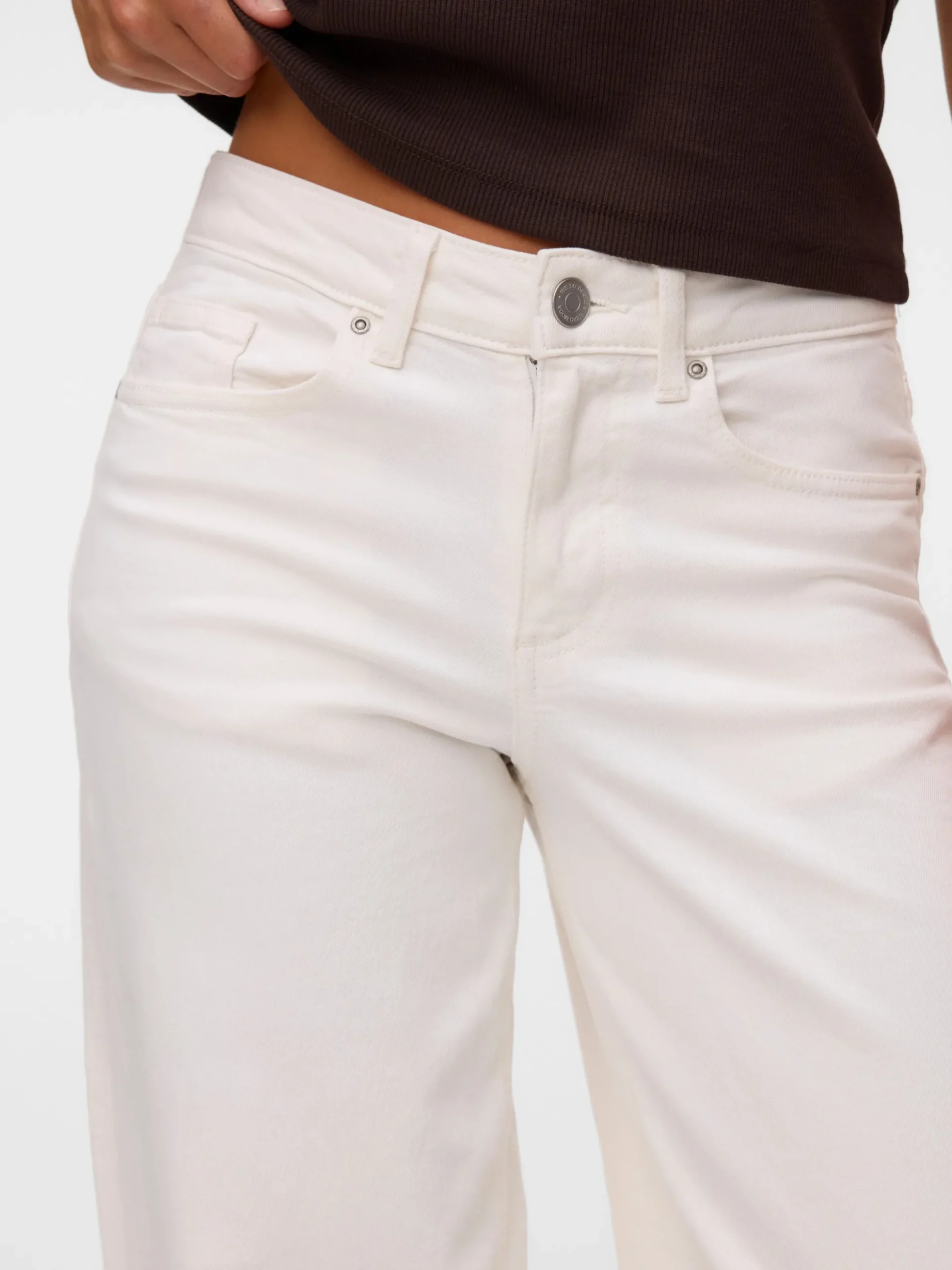 VMSANDIE-STRETCH Mid Rise Weiter Beinschnitt Jeans