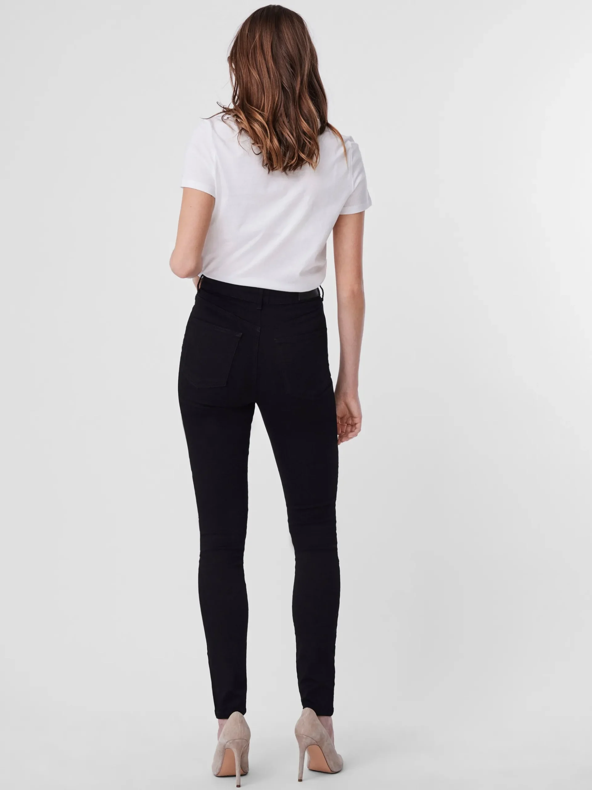 VMSANDRA Super High Rise Skinny Fit Jeans