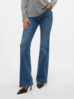 VMSELINA Hohe Taille Ausgestellt Jeans
