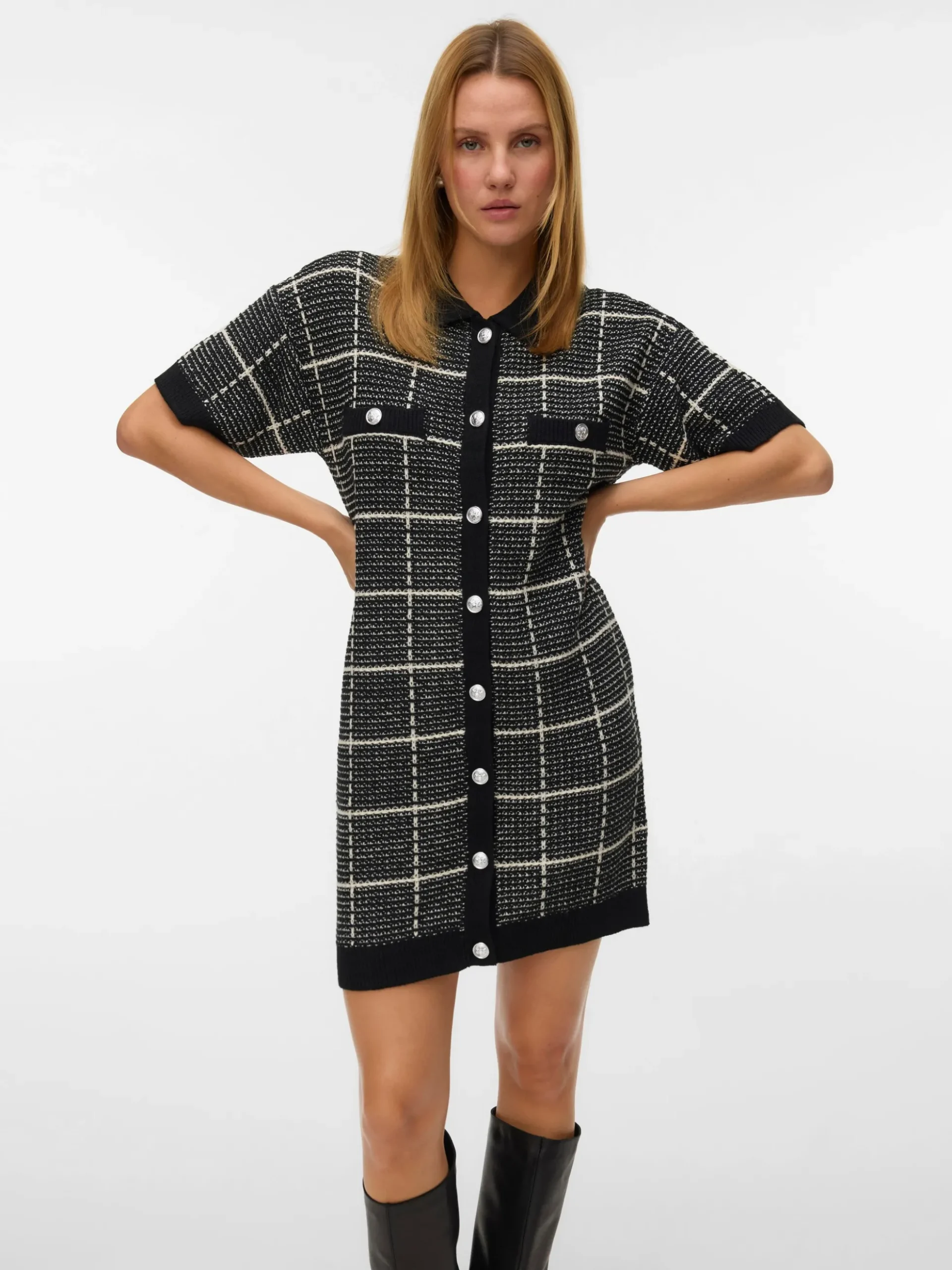 VMSHORNA Kurzes Kleid