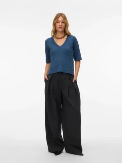 VMSIBILLI Niedrige Taille Hose