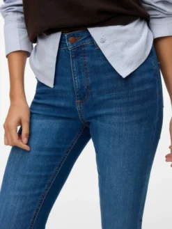 VMSIGA Hohe Taille Ausgestellt Jeans