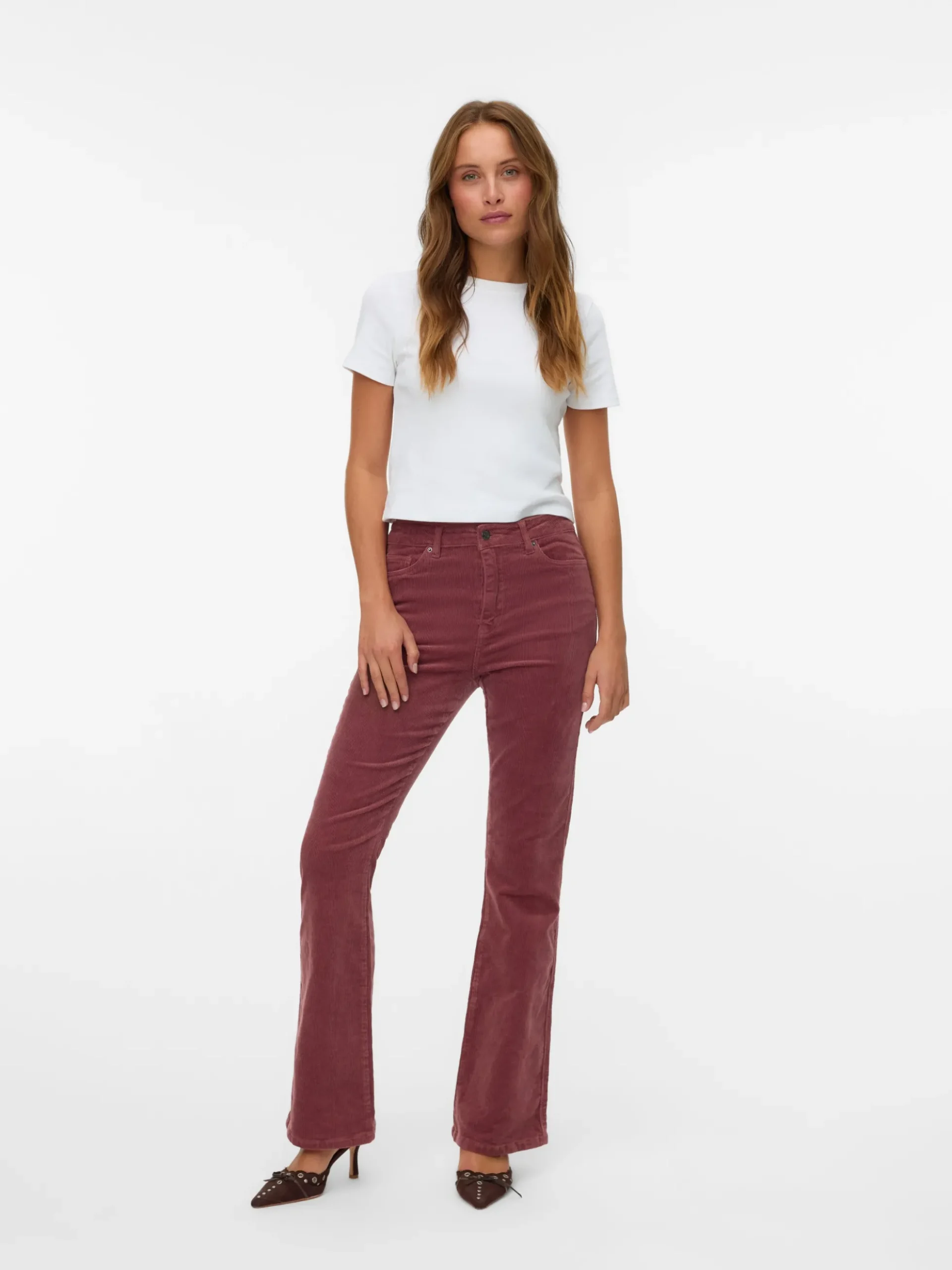 VMSIGA Hohe Taille CordHose