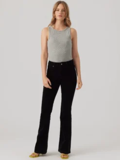 VMSIGA Hohe Taille CordHose