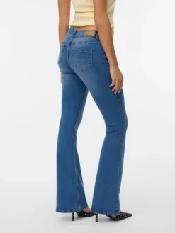 VMSIGI Niedrige Taille Ausgestellt Jeans
