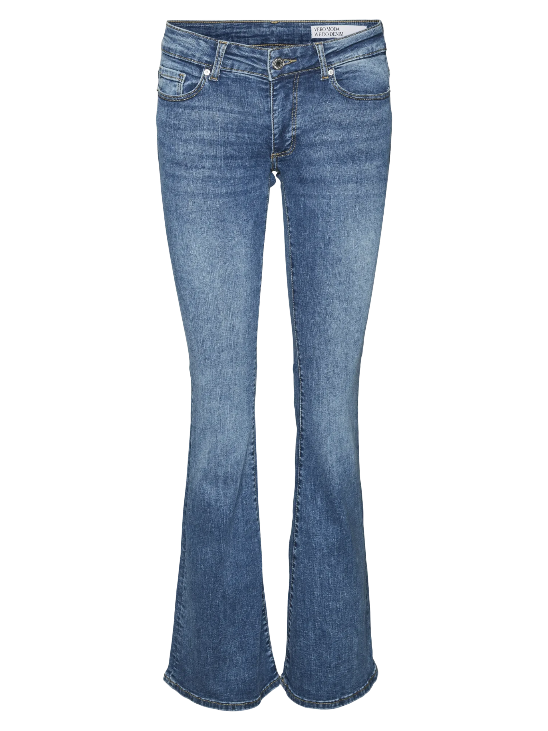 VMSIGI Niedrige Taille Ausgestellt Jeans