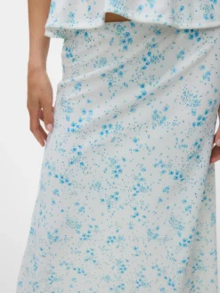 VMSOMYA Hohe Taille Langer Rock