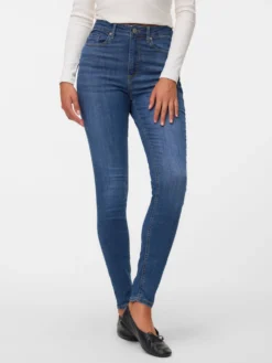 VMSOPHIA Hohe Taille Skinny Fit Jeans