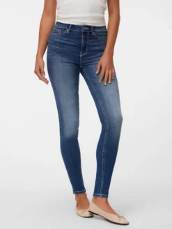 VMSOPHIA Hohe Taille Skinny Fit Jeans
