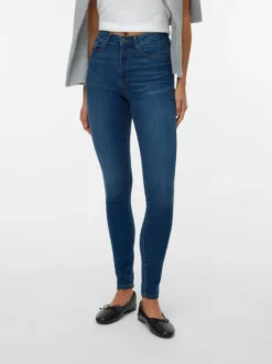 VMSOPHIA Hohe Taille Skinny Fit Jeans
