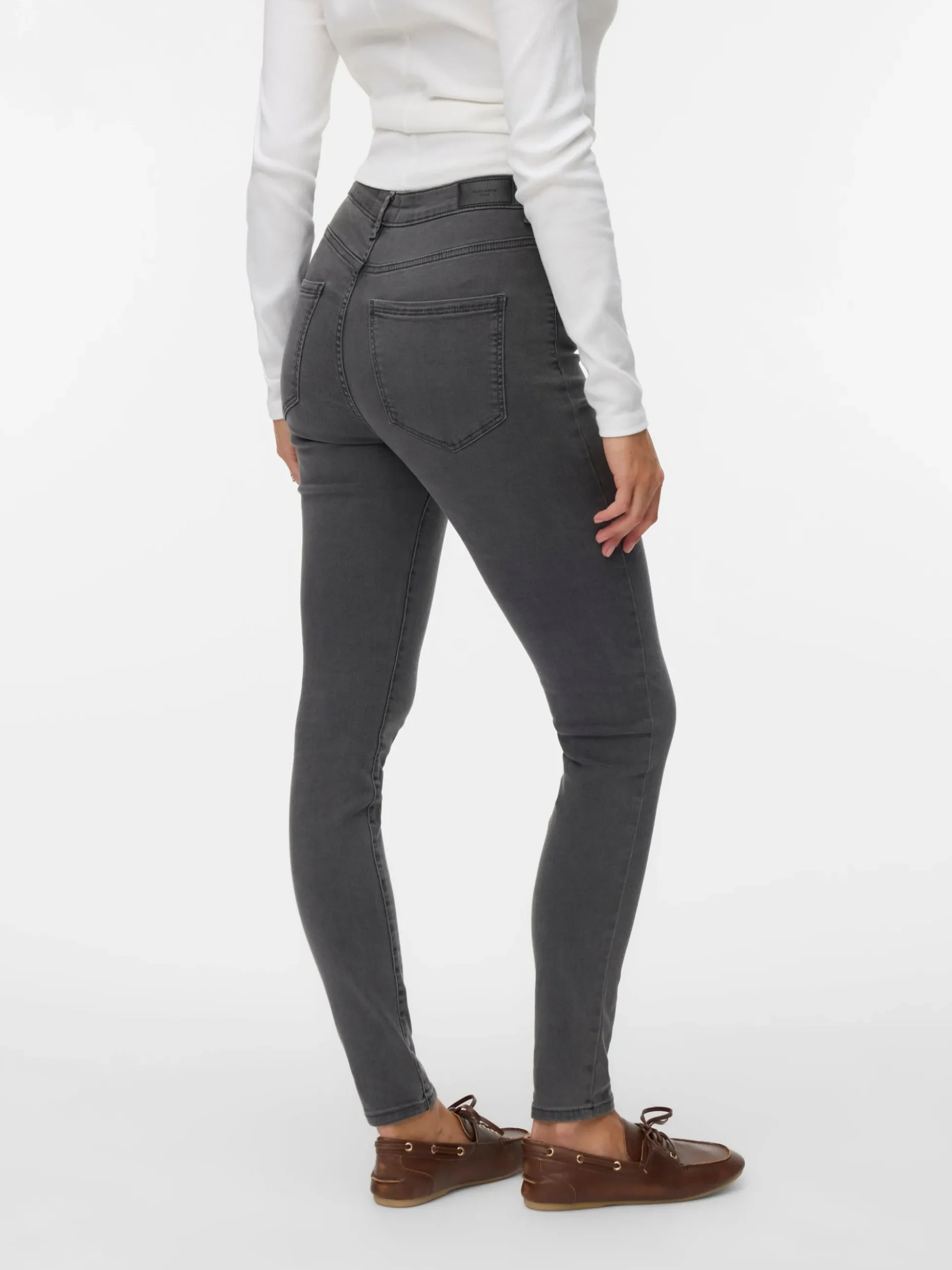 VMSOPHIA Hohe Taille Skinny Fit Jeans