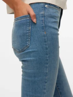 VMSOPHIA Hohe Taille Skinny Fit Jeans