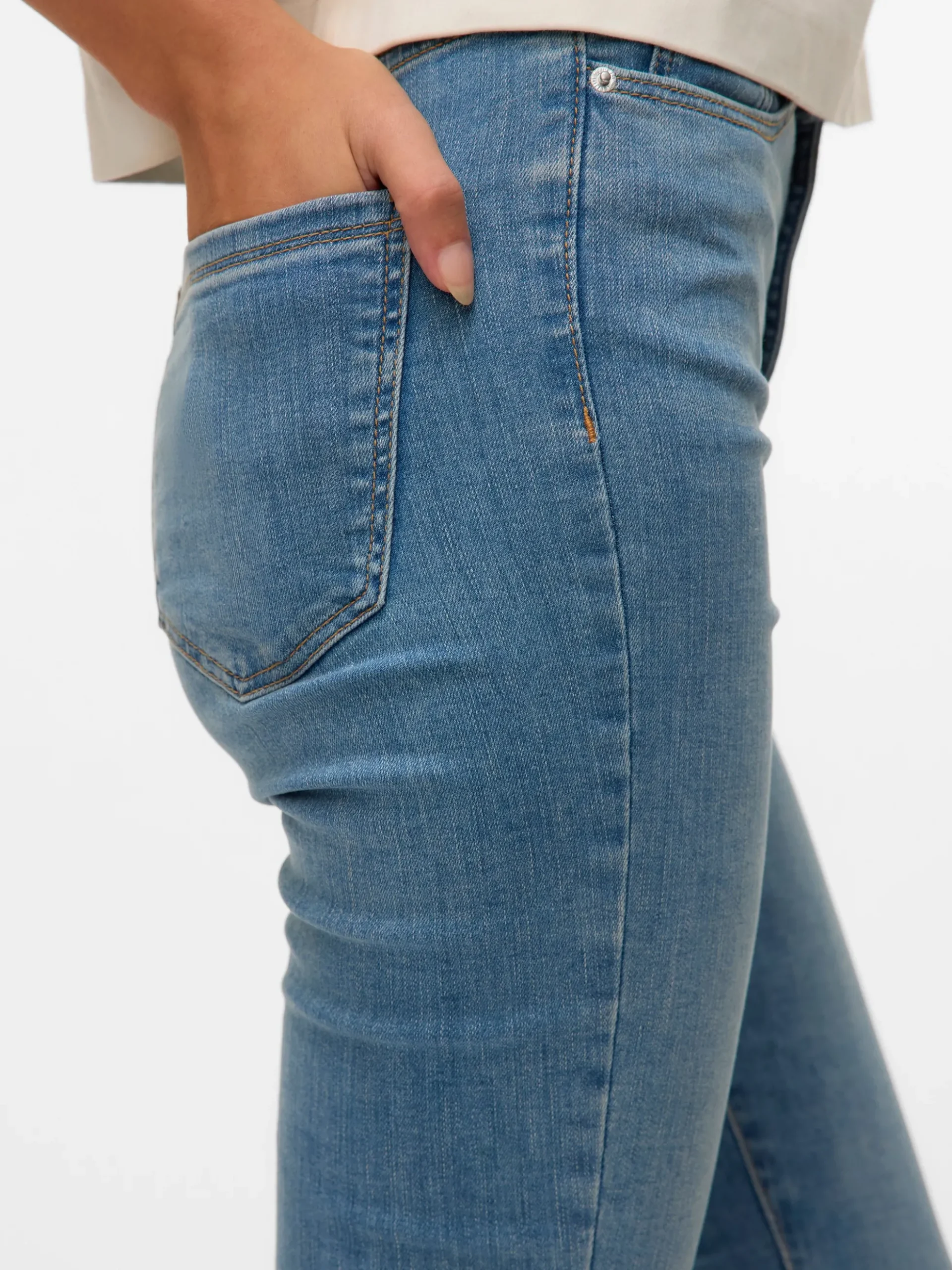 VMSOPHIA Hohe Taille Skinny Fit Jeans