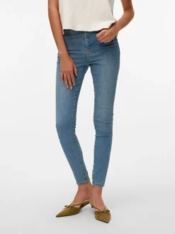 VMSOPHIA Hohe Taille Skinny Fit Jeans