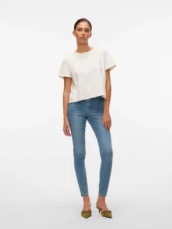 VMSOPHIA Hohe Taille Skinny Fit Jeans
