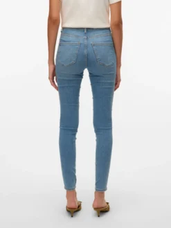 VMSOPHIA Hohe Taille Skinny Fit Jeans