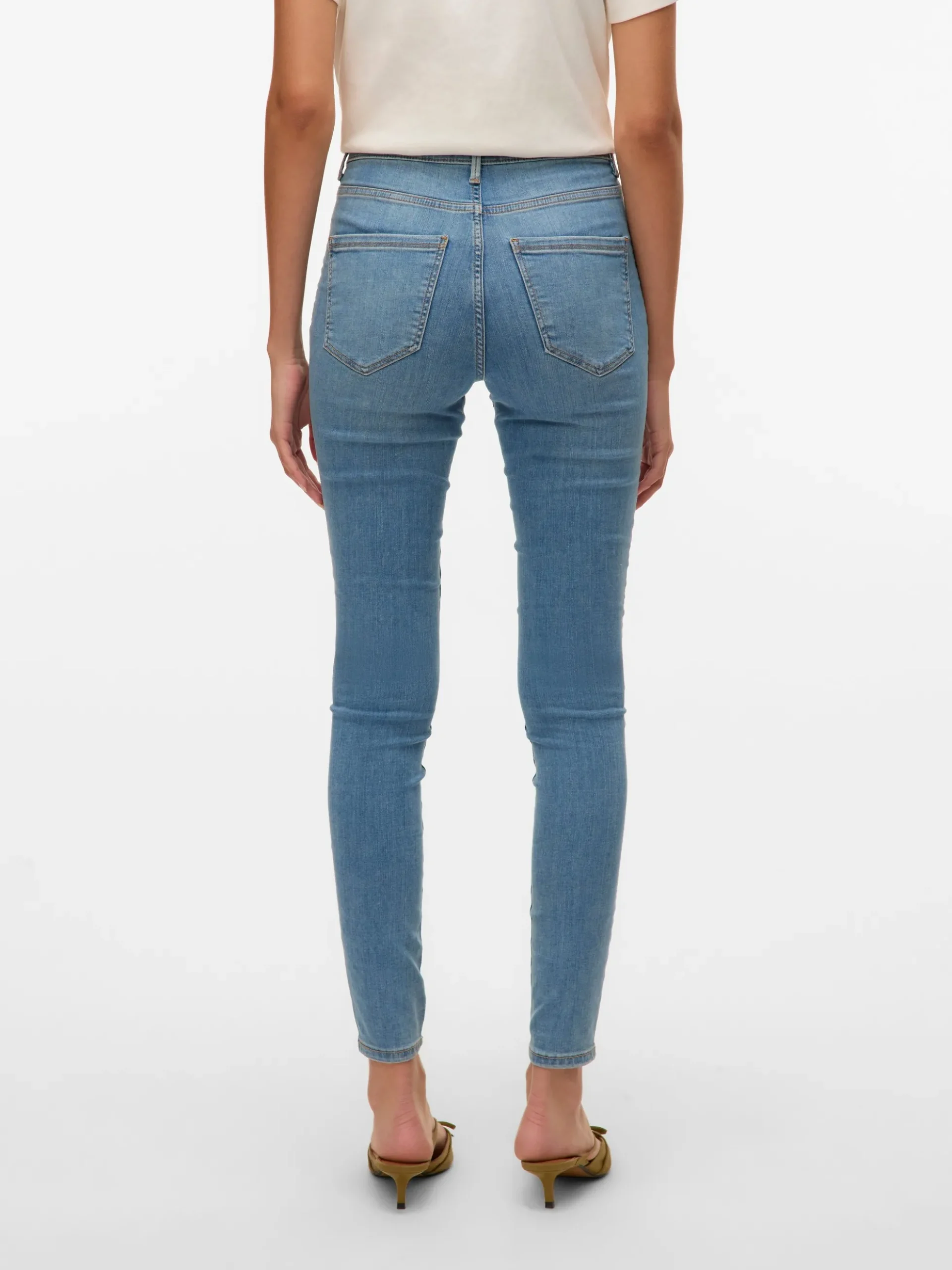 VMSOPHIA Hohe Taille Skinny Fit Jeans