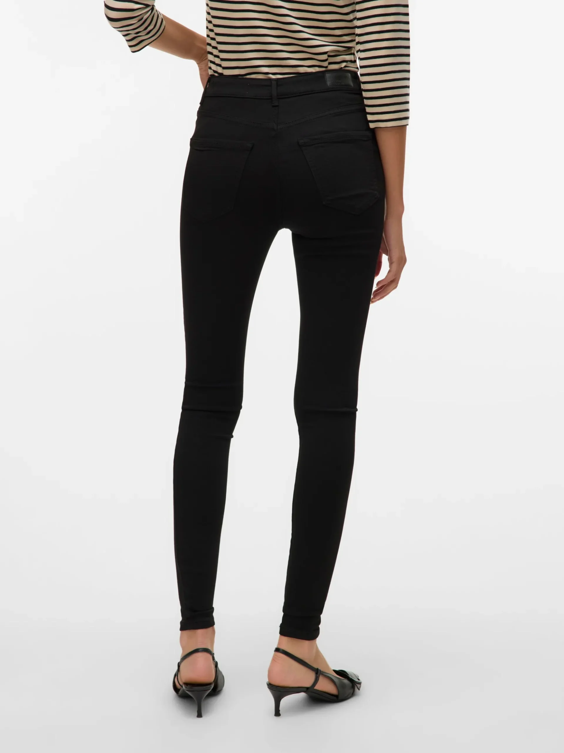 VMSOPHIA Hohe Taille Skinny Fit Jeans