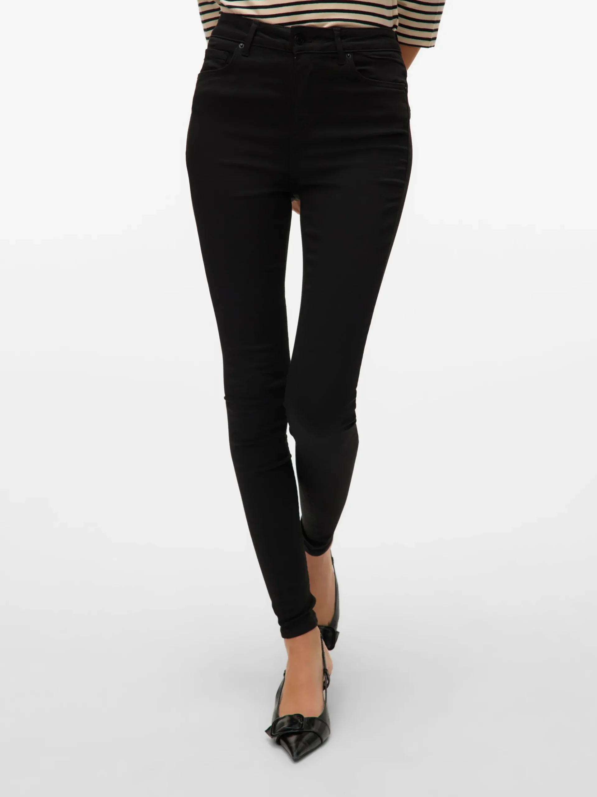 VMSOPHIA Hohe Taille Skinny Fit Jeans