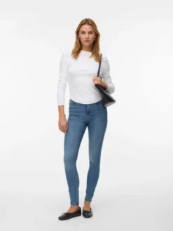 VMSOPHIA Hohe Taille Skinny Fit Jeans