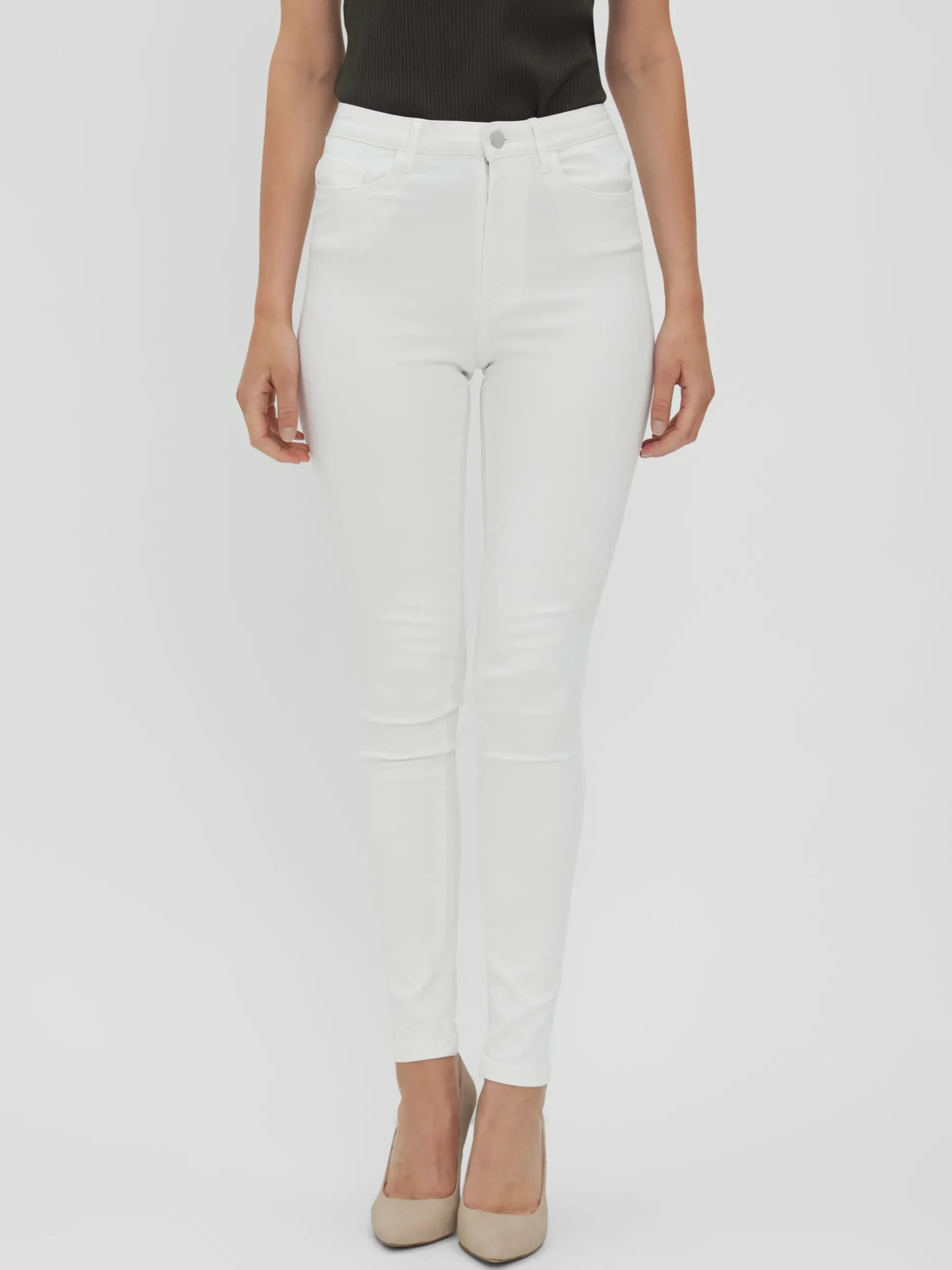 VMSOPHIA Hohe Taille Skinny Fit Jeans