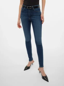 VMSOPHIA Hohe Taille Skinny Fit Jeans