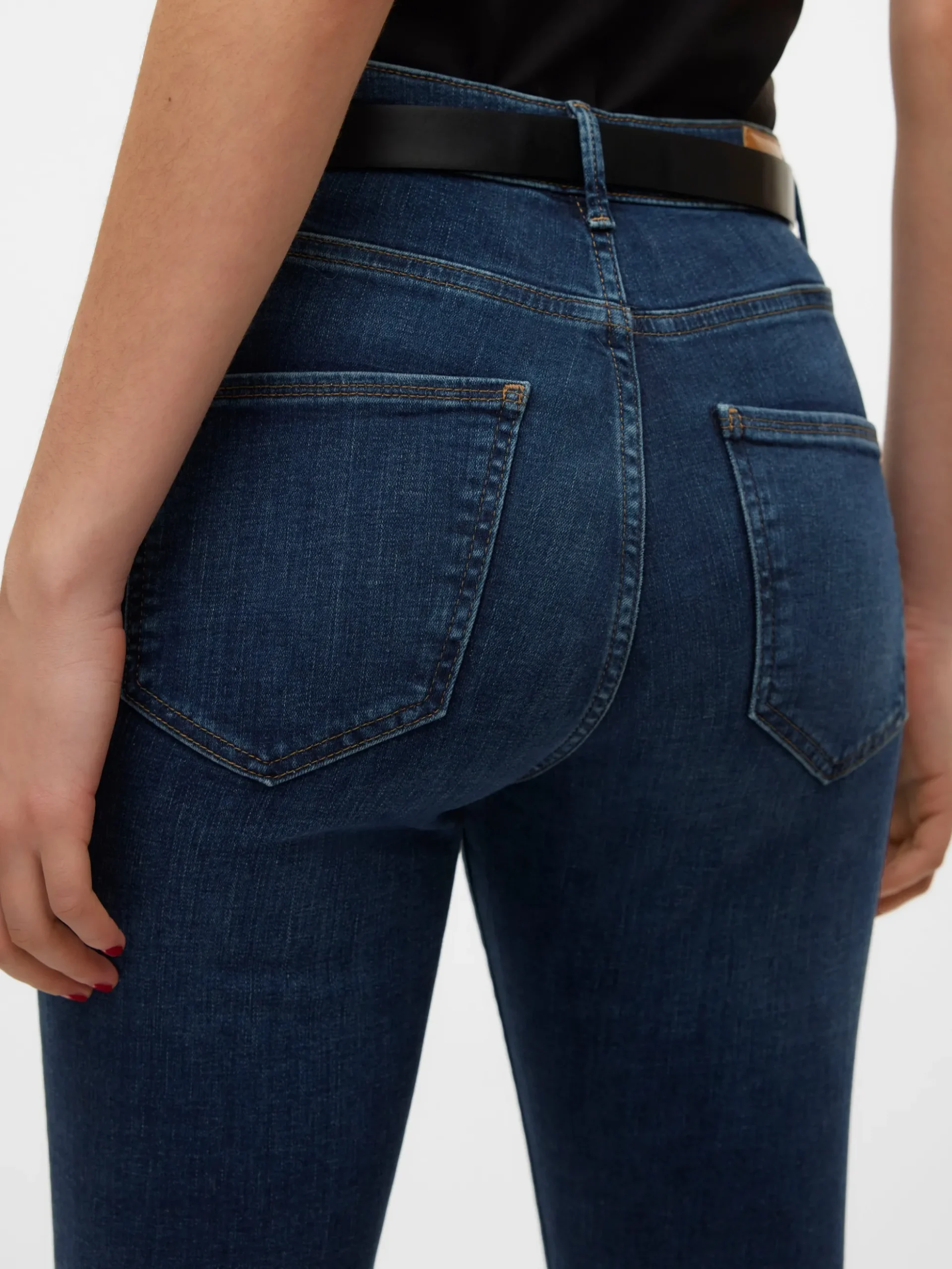 VMSOPHIA Hohe Taille Skinny Fit Jeans