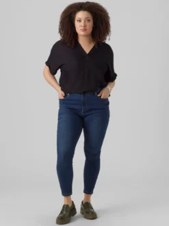 VMSOPHIA Hohe Taille Skinny Fit Jeans