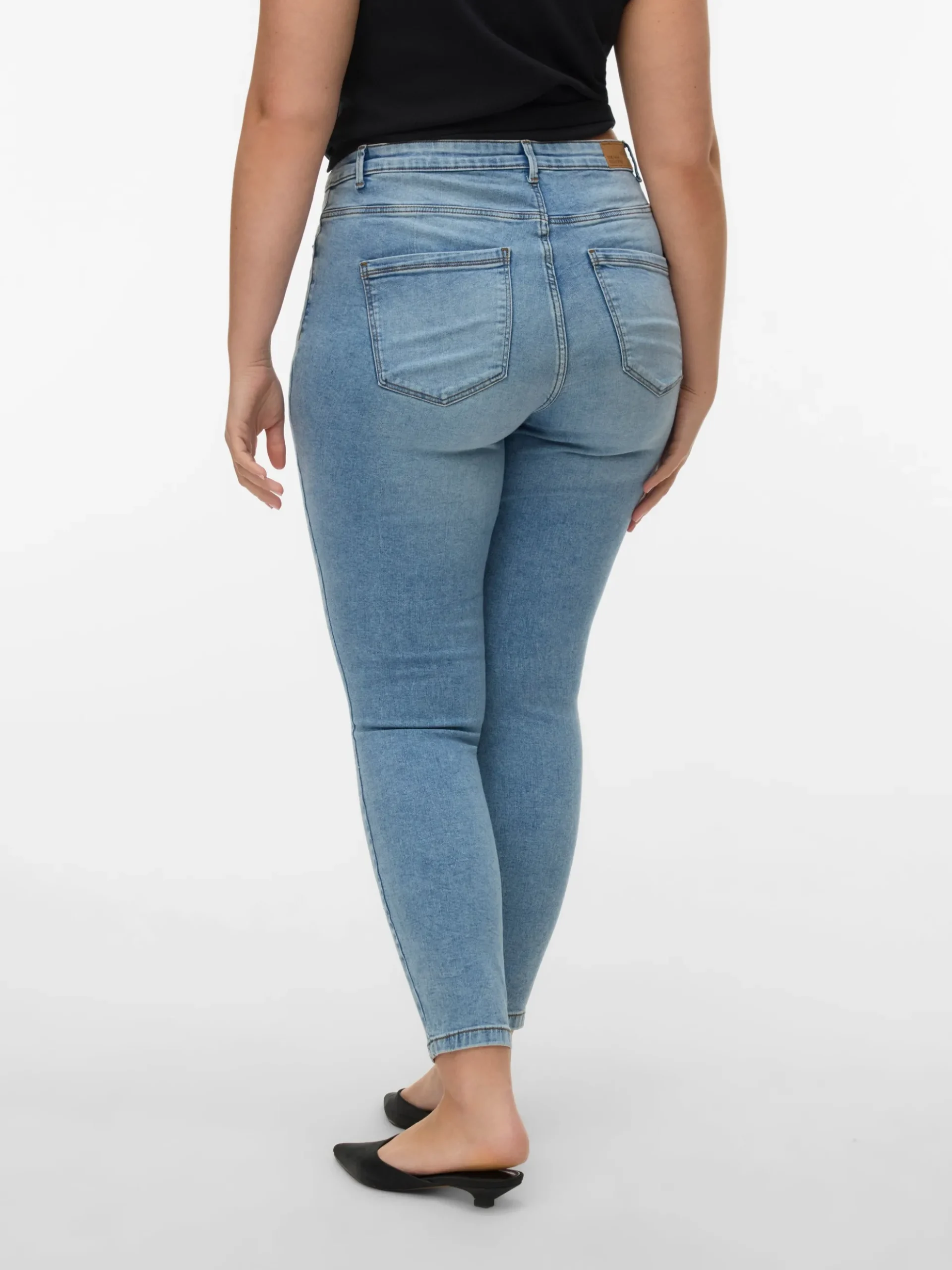 VMSOPHIA Hohe Taille Skinny Fit Jeans