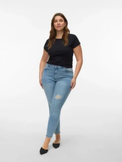 VMSOPHIA Hohe Taille Skinny Fit Jeans