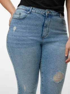 VMSOPHIA Hohe Taille Skinny Fit Jeans