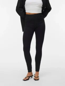 VMSOPHIA Hohe Taille Slim Fit Jeans