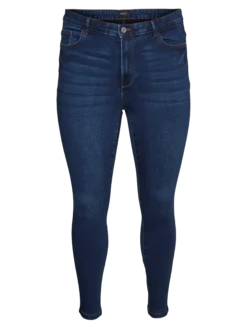 VMSOPHIA Hohe Taille Slim Fit Jeans