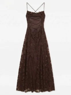 VMSOPHIA Langes Kleid