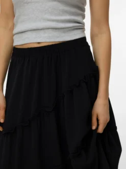 VMSTELLA Hohe Taille Langer Rock