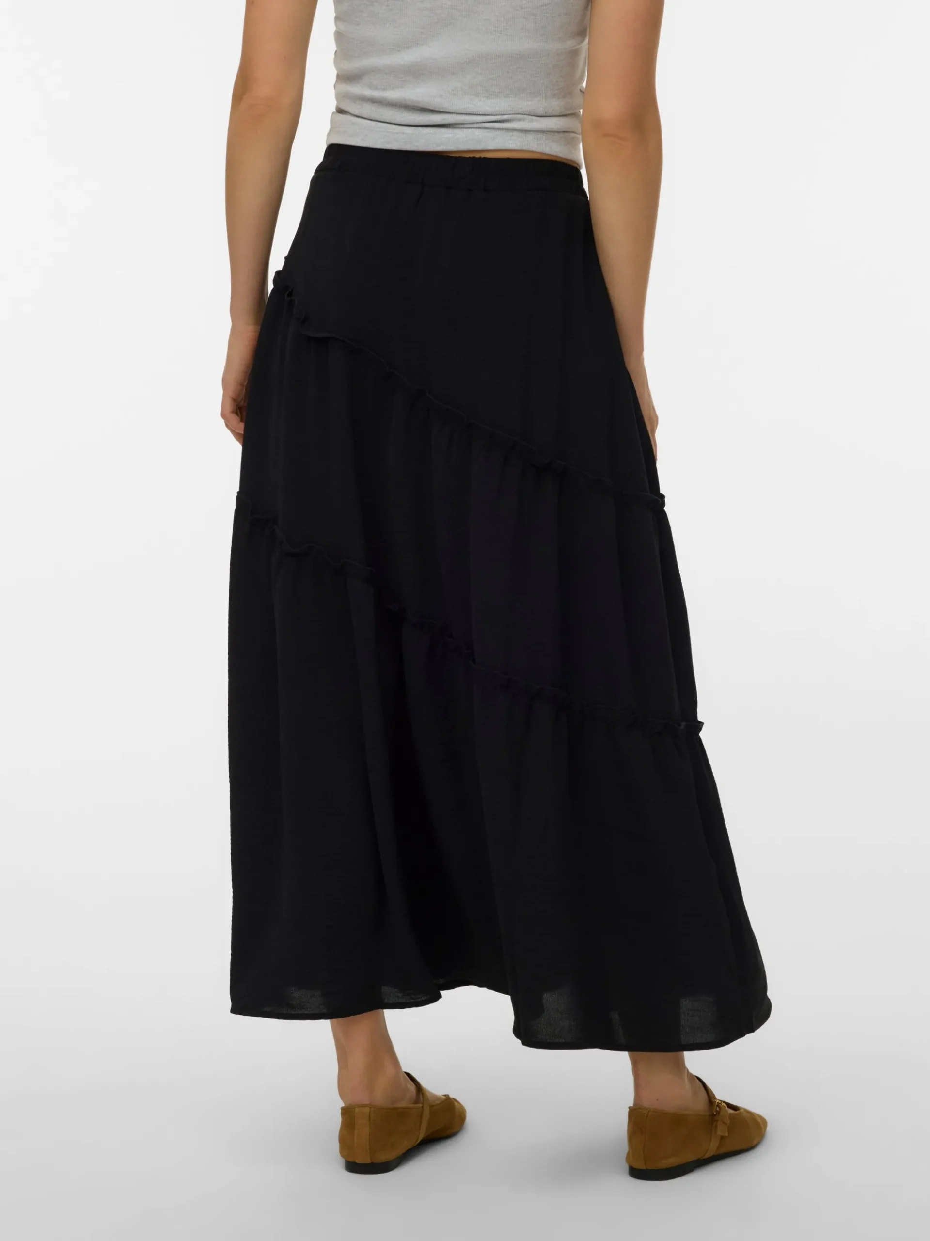 VMSTELLA Hohe Taille Langer Rock