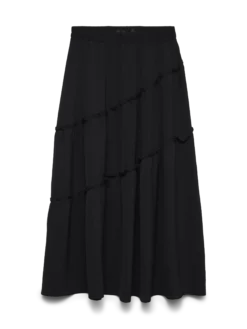 VMSTELLA Hohe Taille Langer Rock